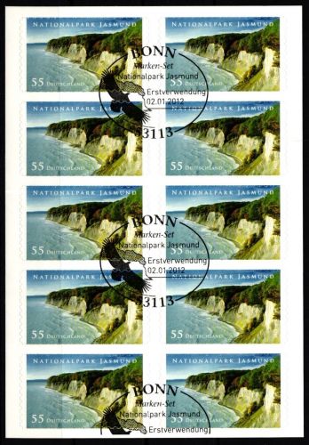 BRD Bund 2908 gestempelt als Folienblatt mit Sonderstempel #KU387