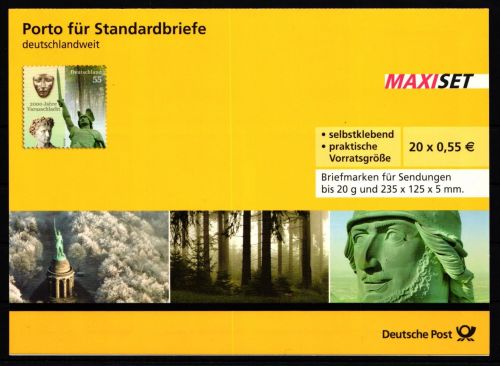 BRD Bund 2741 gestempelt als Markenheftchen mit Sonderstempel #KU398