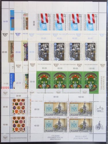 Österreich Lot Kleinbögen postfrisch 20 Bögen #KT917