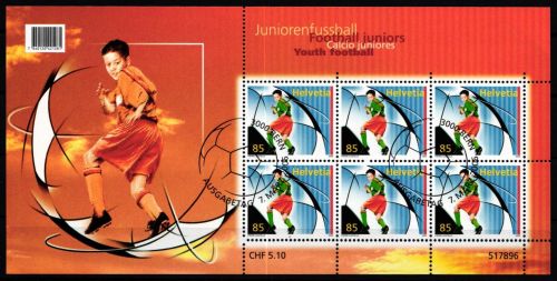 Schweiz 1959 gestempelt Kleinbogen #KR053