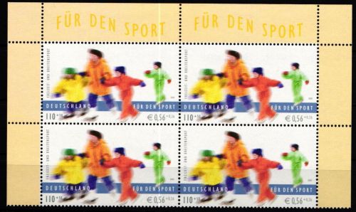 BRD Bund Viererblock 2167 postfrisch #KV454
