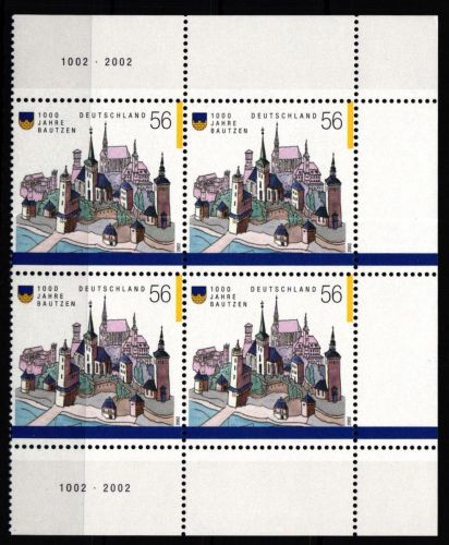 BRD Bund Viererblock 2232 postfrisch #KV498