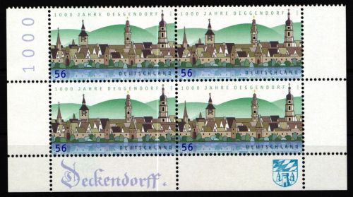 BRD Bund Viererblock 2244 postfrisch #KV509
