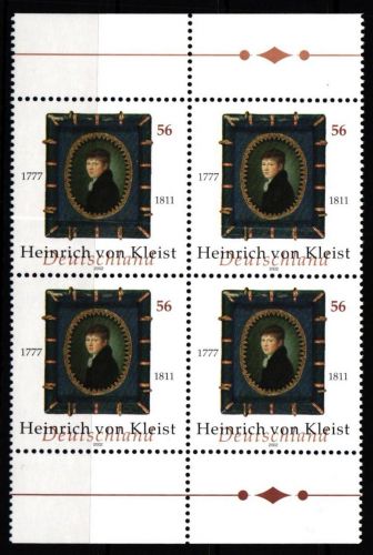 BRD Bund Viererblock 2283 postfrisch #KV539