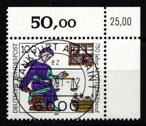 Berlin 1490 gestempelt KBWZ, Vollstempel, Originalgummi #KU423