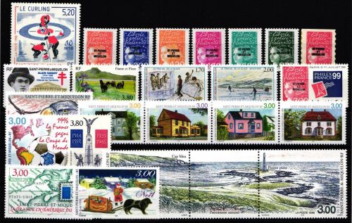 Saint-Pierre und Miquelon Jahrgang 1998 mit 745-768 postfrisch #KV052