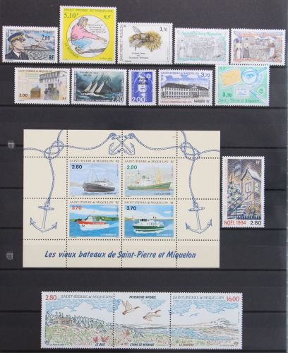 Saint-Pierre und Miquelon Jahrgang 1994 mit 670-686 postfrisch #KV063