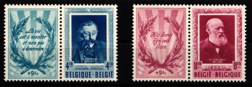 Belgien 947 Zf - 948 Zf postfrisch #KV827