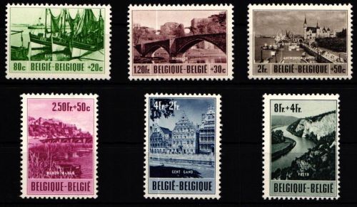 Belgien 967-972 postfrisch #KV830