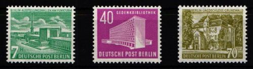 Berlin 121-123 postfrisch
