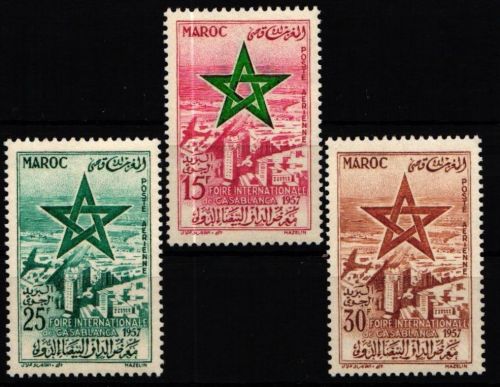 Marokko 423-425 postfrisch #KX243