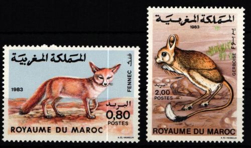 Marokko 1042-1043 postfrisch #KX326