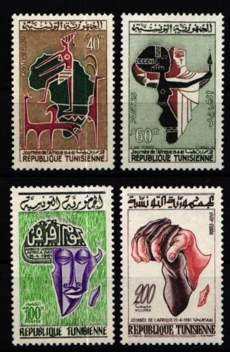 Tunesien 576-579 postfrisch #KX342