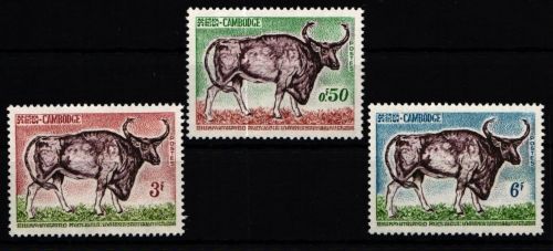 Kambodscha 163-165 postfrisch #KX535