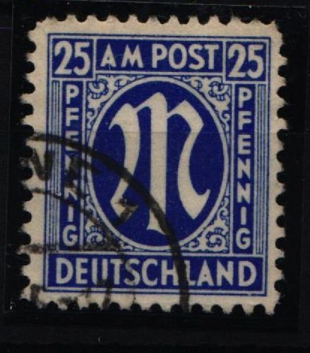 Bi-Zone 28 Cz gestempelt Befund Wehner BPP #KW364