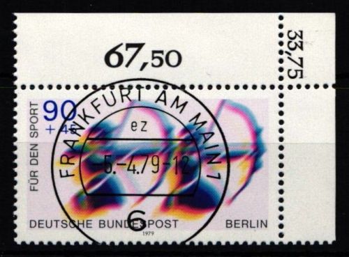 Berlin 597 gestempelt KBWZ #KW794