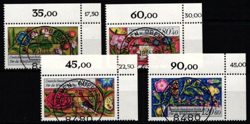 Berlin 744-747 gestempelt KBWZ #KW814