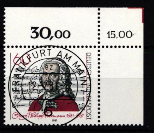 BRD Bund 1085 gestempelt