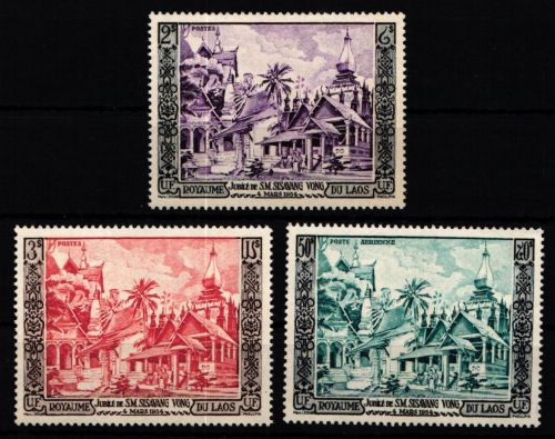 Laos 40-42 postfrisch #KX596