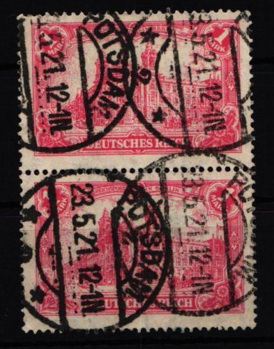 Deutsches Reich A 113 a gestempelt