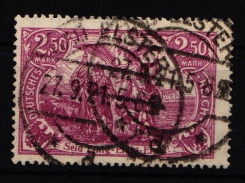 Deutsches Reich 115 a gestempelt