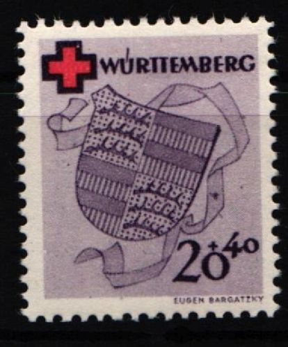 Französische Zone Württemberg 41A postfrisch #KX615