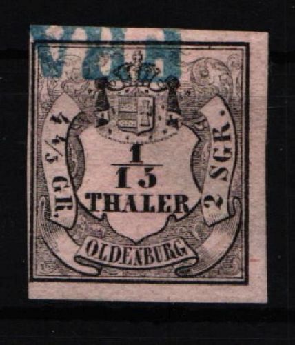 Oldenburg 3 gestempelt