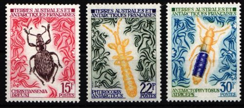 Französische Gebiete in der Antarktis (TAAF) 78-80 postfrisch #KZ883