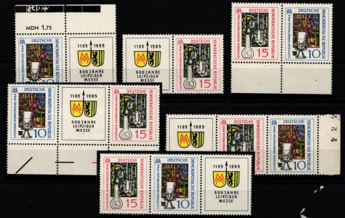 DDR W Zd 138-W Zd 143 postfrisch #KZ288