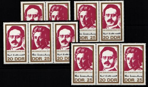 DDR W Zd 244-W Zd 247 postfrisch