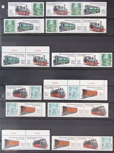 DDR W Zd 556-W Zd 567 postfrisch