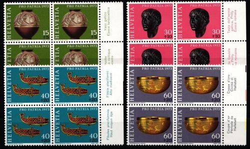 Schweiz 996-999 postfrisch als 4er Blöcke #KZ037