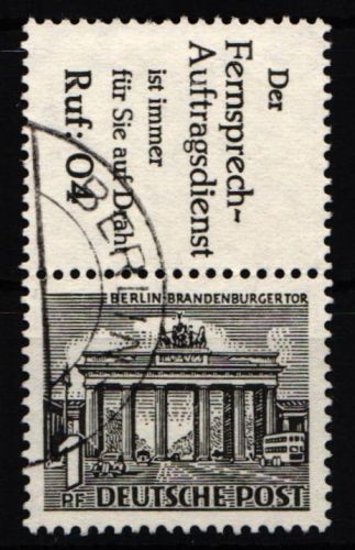 Berlin Zd S9 gestempelt