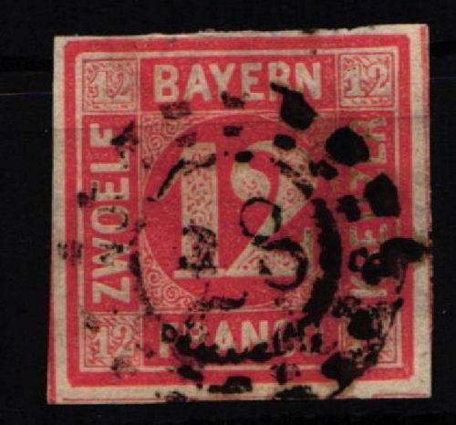 Bayern 6 gestempelt