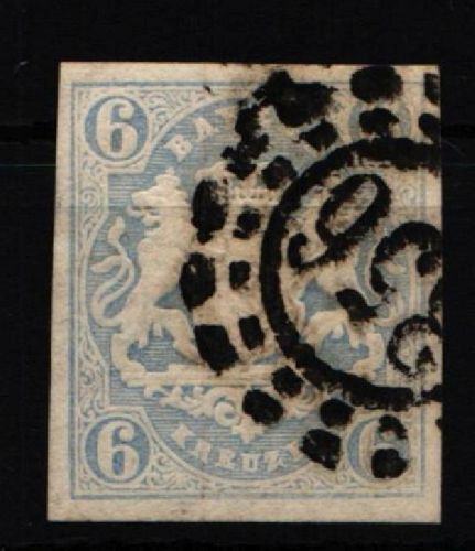 Bayern 16 gestempelt sauber geschnitten #KY672