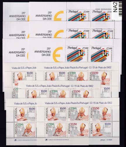 Portugal Lot Blöcke postfrisch siehe Bild #NA244