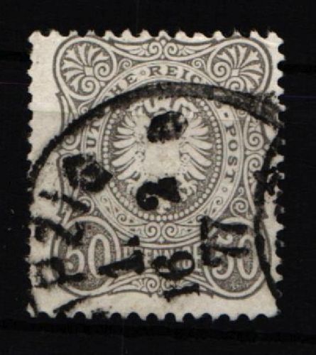 Deutsches Reich 36 a gestempelt geprüft Wiegand BPP #KY224