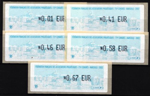 Frankreich Automatenmarken 26 postfrisch #NC149