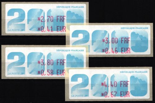 Frankreich Automatenmarken 16 postfrisch #NC169