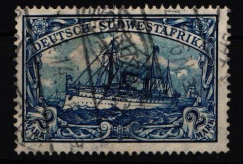 Deutsche Kolonien Deutsch-Südwestafrika 30 gestempelt #NA028