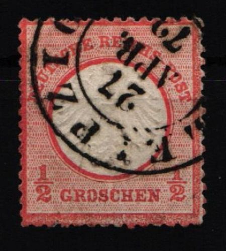 Deutsches Reich 3 gestempelt leichte Mängel #NC259