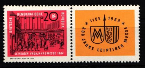 DDR 1012-1013 postfrisch Viererblock #NC383