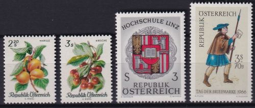 Österreich Jahrgang 1966 mit 1201-1230 postfrisch