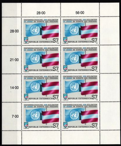 Österreich 2004 postfrisch als Kleinbogen #KZ502