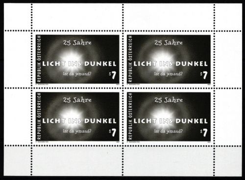 Österrreich 2238 postfrisch als Schwarzdruck-Kleinbogen #JW188