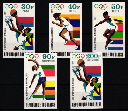 Togo 930-934 B postfrisch