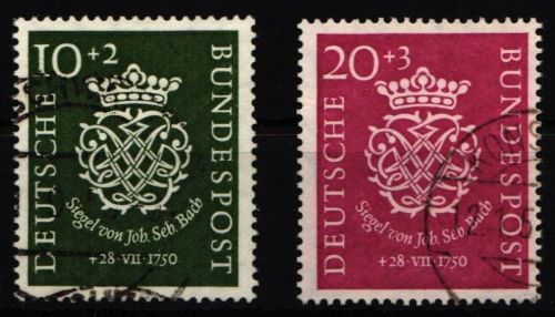 BRD Bund 121-122 gestempelt