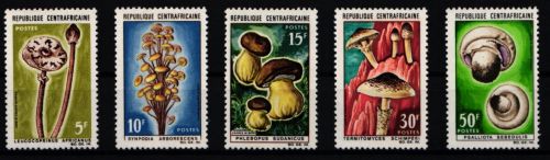 Zentralafrikanische Republik 132-136 postfrisch