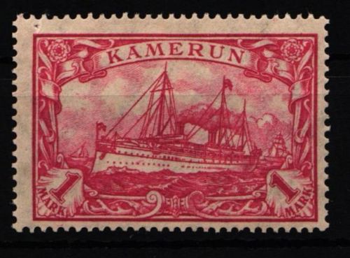 Deutsche Kolonien Kamerun 24 II A mit Falz #NA708