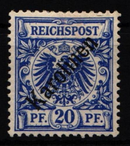 Deutsche Kolonien Karolinen 4 I mit Falz